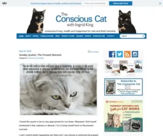 Consciouscat.net(Keep your cat happy and healthy) Screenshot