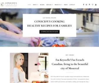 Consciouscooking.com(Conscious Cooking) Screenshot