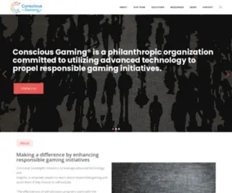 Consciousgaming.org(Conscious Gaming) Screenshot