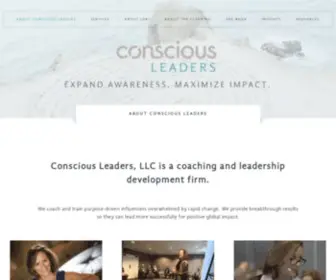 Consciousleaders.us(Conscious Leaders) Screenshot