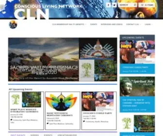 Consciouslivingnetwork.net(Conscious Living Network) Screenshot