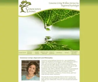 Consciouslivingpsychologist.com(Conscious Living) Screenshot