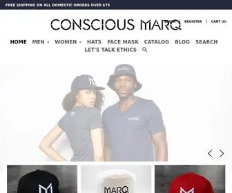 Consciousmarq.com(CONSCIOUS MARQ) Screenshot