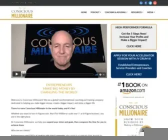 Consciousmillionaire.com(Create Higher Profits With integrity) Screenshot