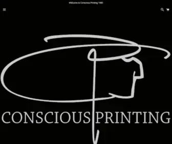 Consciousprinting1985.com(Conscious Printing 1985) Screenshot