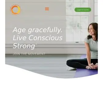 Consciousstrong.com(Move with Meaning) Screenshot