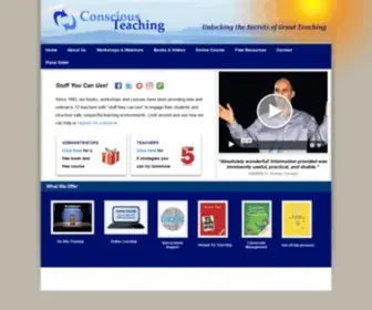 Consciousteaching.com(Conscious Teaching) Screenshot