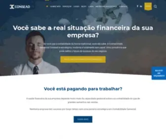 Consead.com.br(Gestão Empresarial e Contábil) Screenshot