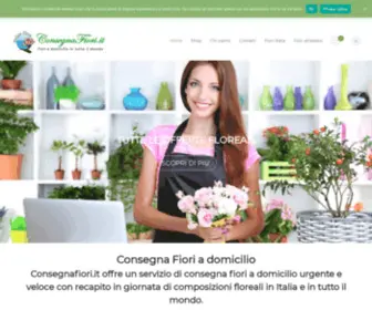 Consegnafiori.it(Consegna Fiori a domicilio) Screenshot