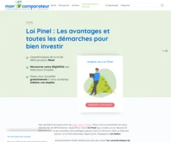 Conseil-Defiscalisation.fr(La loi Pinel sur la défiscalisation) Screenshot