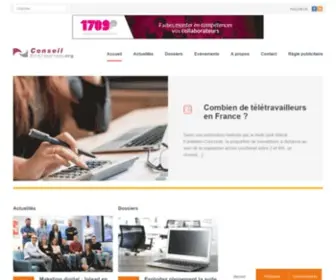 Conseil-Entreprise.org(Le portail du conseil d'entreprise sur) Screenshot