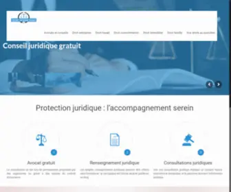 Conseil-Juridique-Gratuit.fr(Conseil juridique gratuit) Screenshot