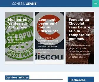 Conseilgeant.fr(Conseil G) Screenshot