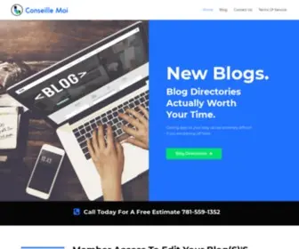 Conseillemoi.net(Blog directory Free) Screenshot