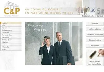 Conseilsetpatrimoines.com(Conseils et Patrimoines) Screenshot