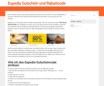 Consejeriadetrabajo.de(Expedia Gutschein und Rabattcode) Screenshot