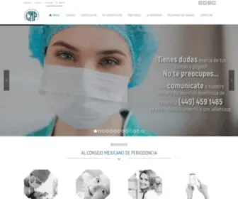 Consejoperiodoncia.org(Consejo Mexicano de Periodoncia) Screenshot