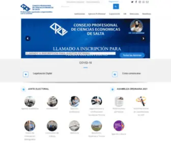 Consejosalta.org.ar(Inicio) Screenshot