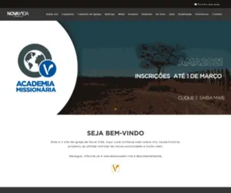 Conselhonovavida.com.br(Nova Vida) Screenshot