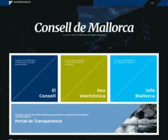 Conselldemallorca.net(Consell de Mallorca) Screenshot