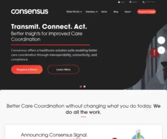 Consensus.com(Interoperability for Value) Screenshot
