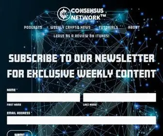Consensusnetwork.io(Consensus Network) Screenshot