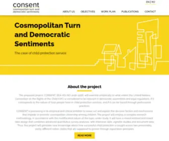 Consent-Project.org(CONSENT) Screenshot