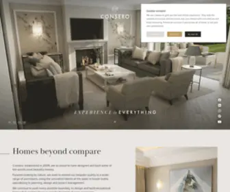 Consero.uk(Luxury New Home Developer) Screenshot