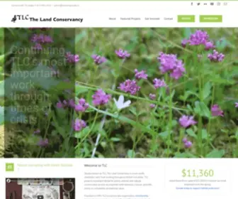 Conservancy.bc.ca(The Land Conservancy of BC) Screenshot