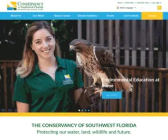 Conservancy.org(Conservancy of Southwest Florida) Screenshot