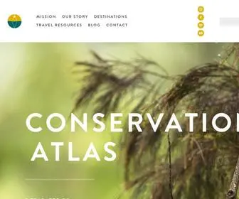 Conservationatlas.org(Conservation Atlas) Screenshot