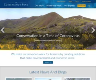 Conservationfund.org(The Conservation Fund) Screenshot