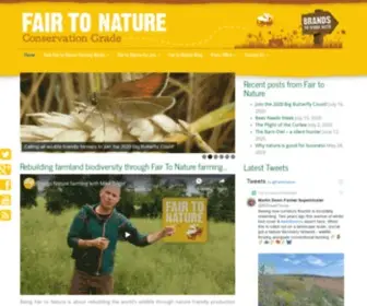 Conservationgrade.org(Fair to Nature) Screenshot