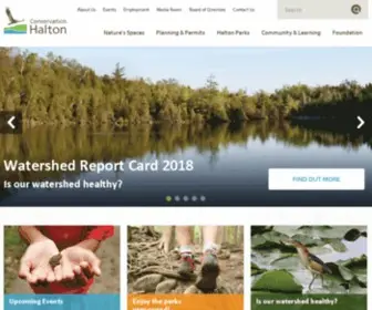 Conservationhalton.ca(Conservation Halton) Screenshot