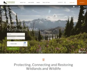 Conservationnw.org(Conservation Northwest) Screenshot