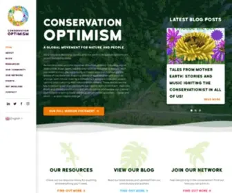 Conservationoptimism.org(Conservation Optimism) Screenshot