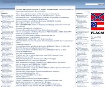 Conservative-Headlines.com(Council of Conservative Citizens) Screenshot