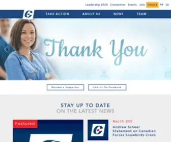 Conservative.ca(Today’s Conservative Party) Screenshot