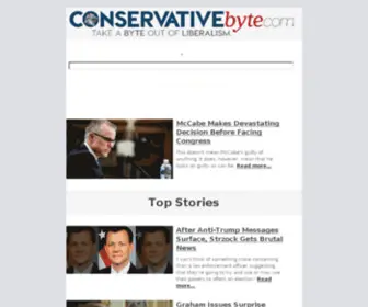 Conservativebyte.com(Conservative Byte) Screenshot