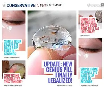 Conservativeintel.com(The Conservative Intelligence Briefing) Screenshot