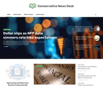 Conservativenewsdesk.com(conservativenewsdesk) Screenshot