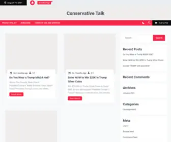 Conservativetalk.online(Conservative Talk) Screenshot