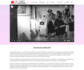 Conservatoriodanza.com(Danza clásica) Screenshot