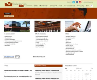 Conservatoriolecce.it(Conservatoriolecce) Screenshot