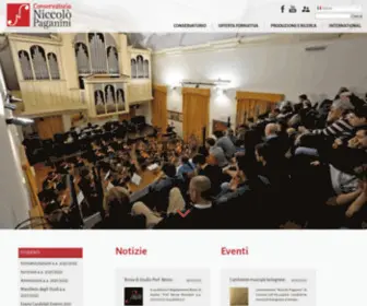 Conservatoriopaganini.org(Conservatoriopaganini) Screenshot