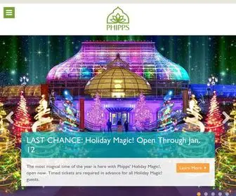 Conservatory.org(Pittsburgh Attractions) Screenshot