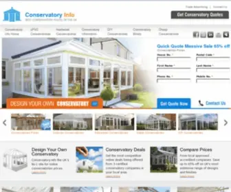 Conservatoryinfo.co.uk(Conservatory Information) Screenshot