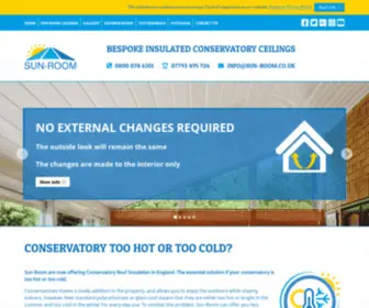 Conservatoryroofinsulation.co.uk(Conservatory Roof Insulation for the England area) Screenshot