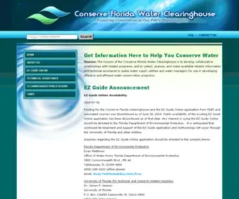 Conservefloridawater.org(Conservefloridawater) Screenshot