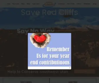 Conserveswu.org(Conserve Southwest Utah) Screenshot